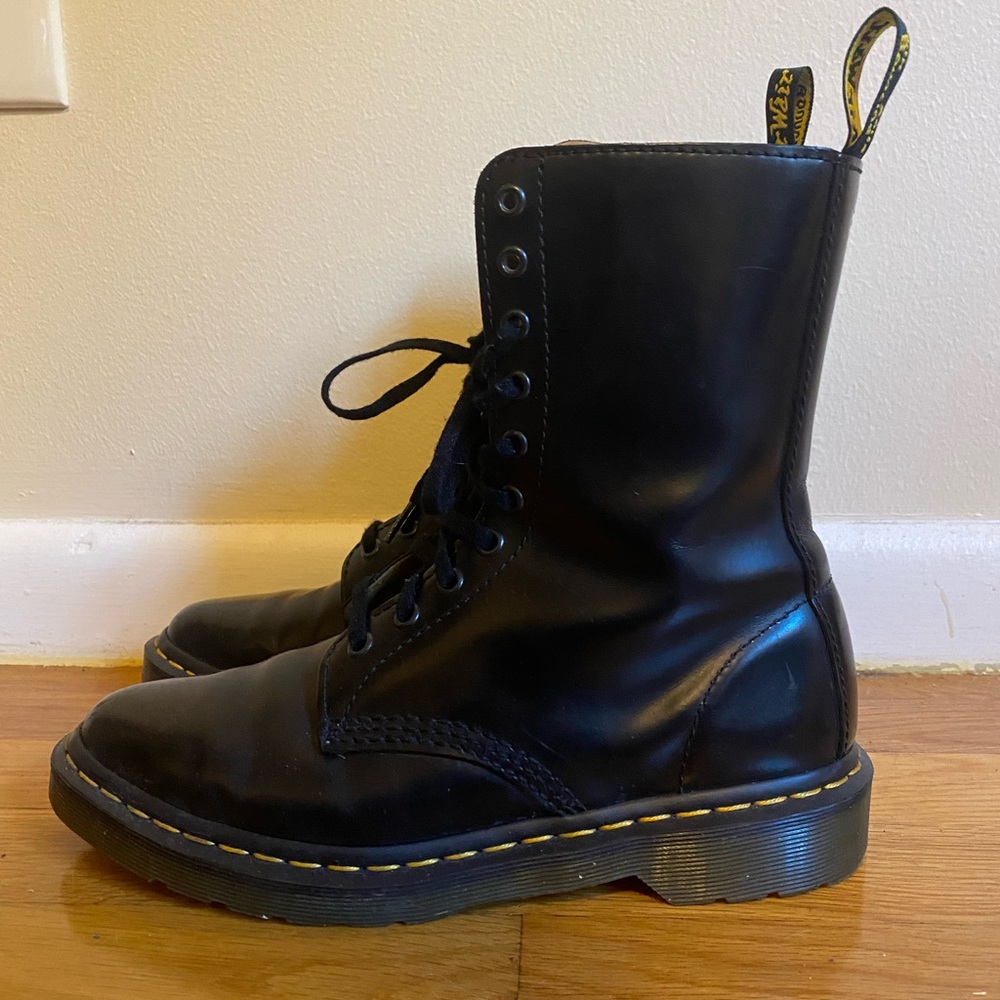 Dr. Martens Women's Black Alix Pointy-Toed Boot